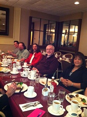 Rev. Dakota, Rev. Don, Deacon Jamie, Rev. Charles, Deacon Marilda, Jan 10, 2012 - Best Western